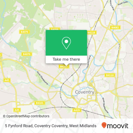 5 Fynford Road, Coventry Coventry map