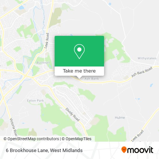 6 Brookhouse Lane map