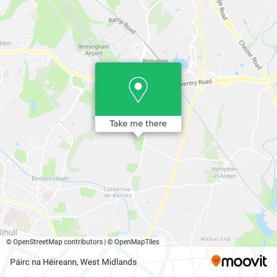 Páirc na Héireann map
