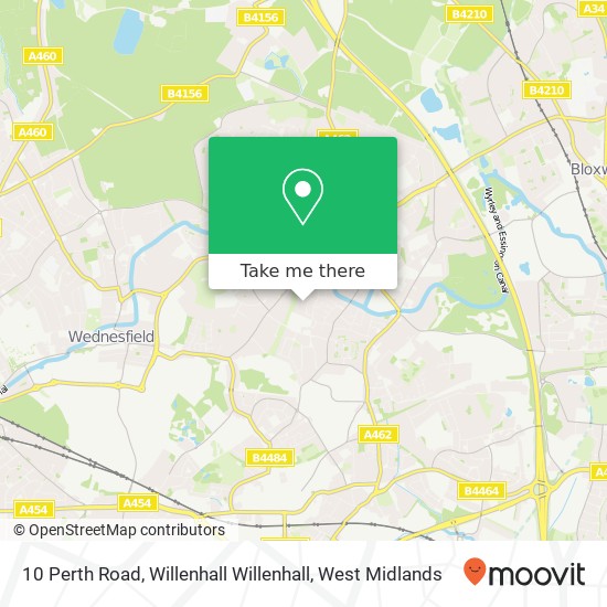 10 Perth Road, Willenhall Willenhall map