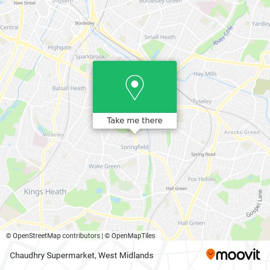 Chaudhry Supermarket map