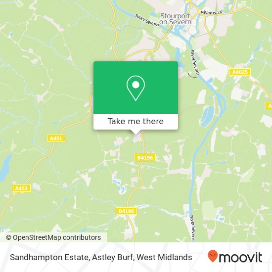 Sandhampton Estate, Astley Burf map