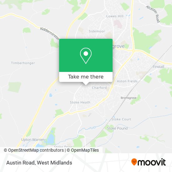 Austin Road map