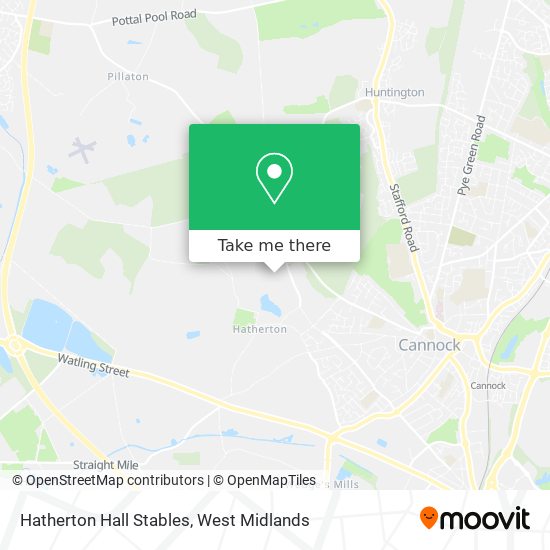 Hatherton Hall Stables map