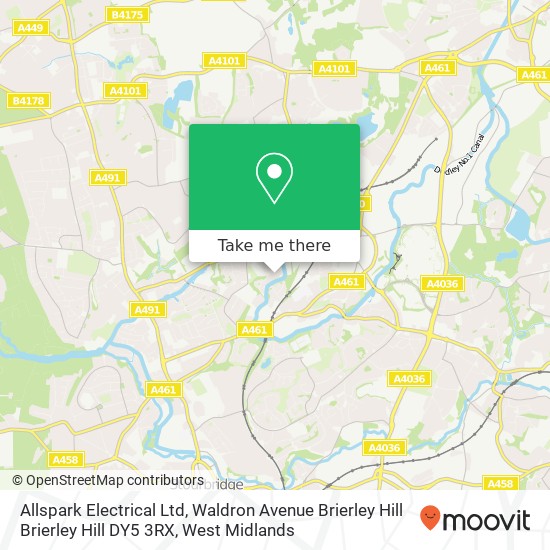 Allspark Electrical Ltd, Waldron Avenue Brierley Hill Brierley Hill DY5 3RX map