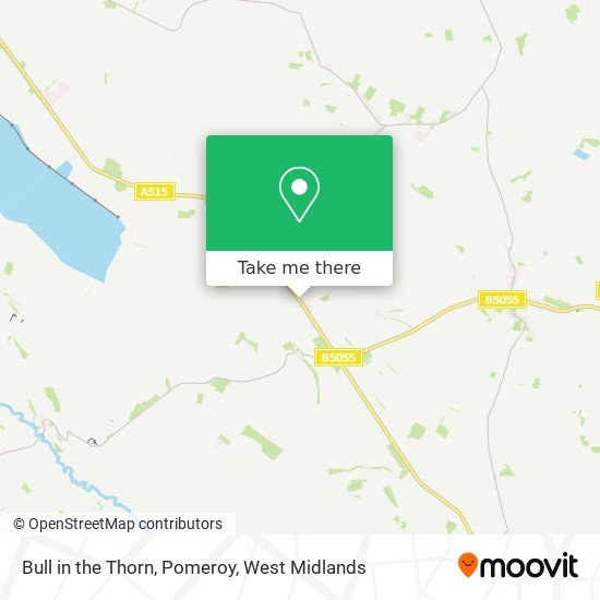 Bull in the Thorn, Pomeroy map