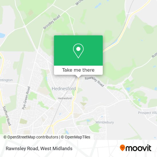 Rawnsley Road map