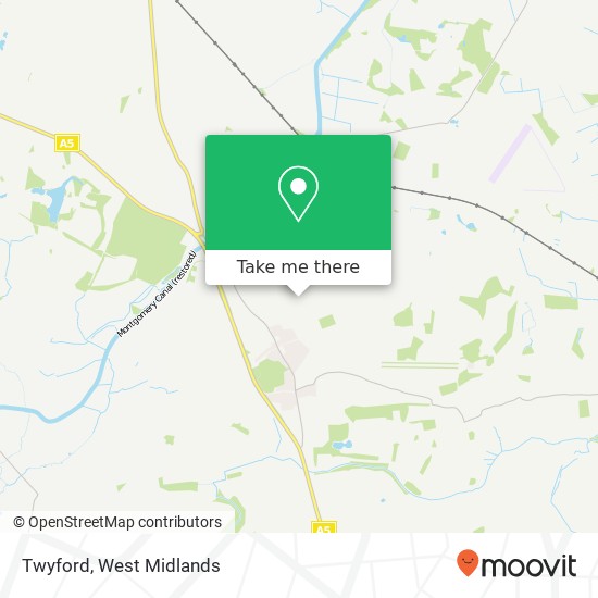 Twyford map
