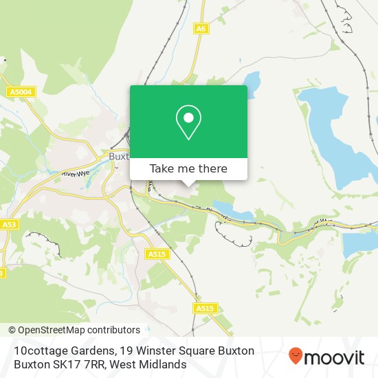 10cottage Gardens, 19 Winster Square Buxton Buxton SK17 7RR map