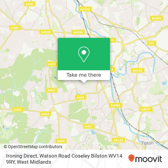 Ironing Direct, Watson Road Coseley Bilston WV14 9RY map