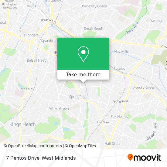 7 Pentos Drive map