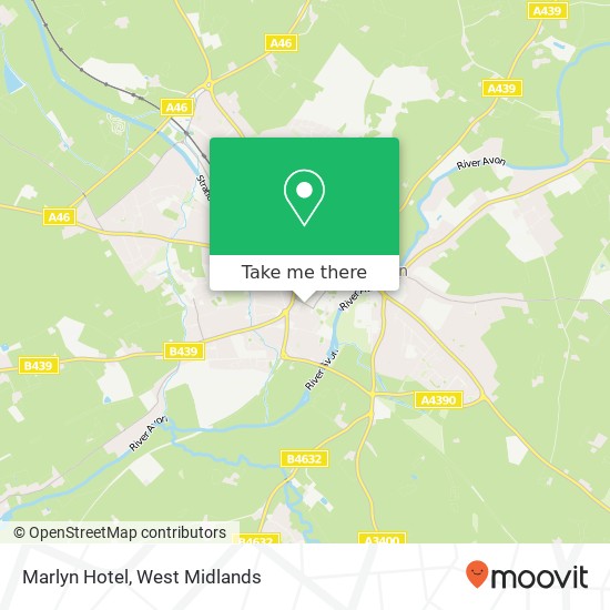 Marlyn Hotel map