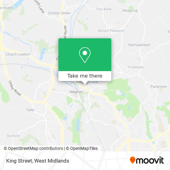 King Street map
