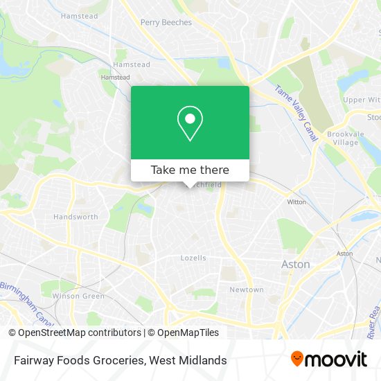 Fairway Foods Groceries map