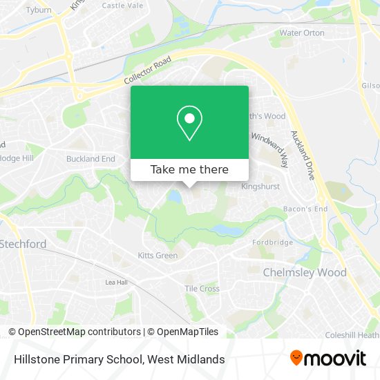 Hillstone Primary School map