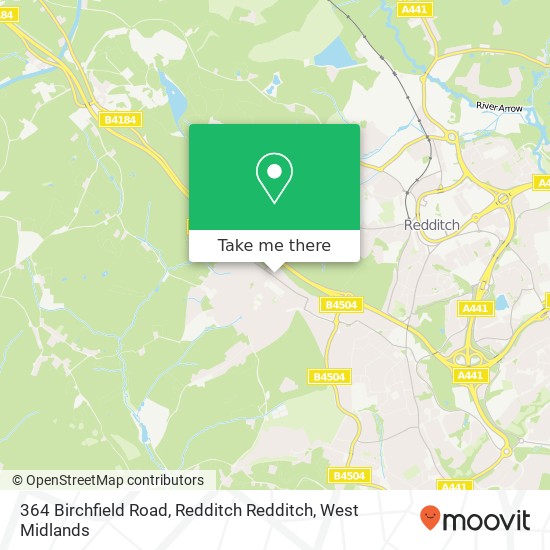 364 Birchfield Road, Redditch Redditch map