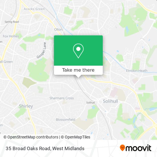 35 Broad Oaks Road map