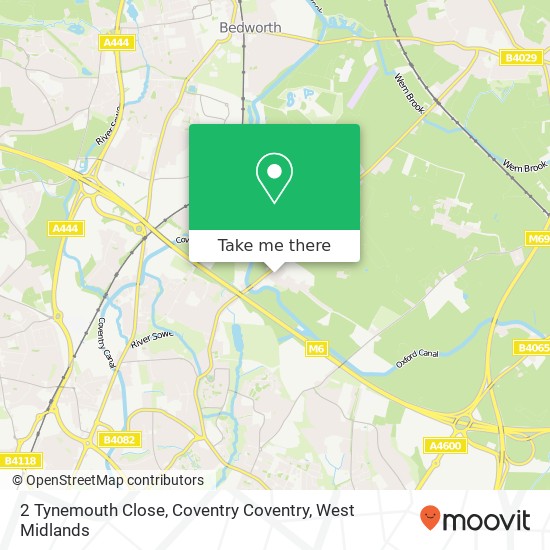 2 Tynemouth Close, Coventry Coventry map