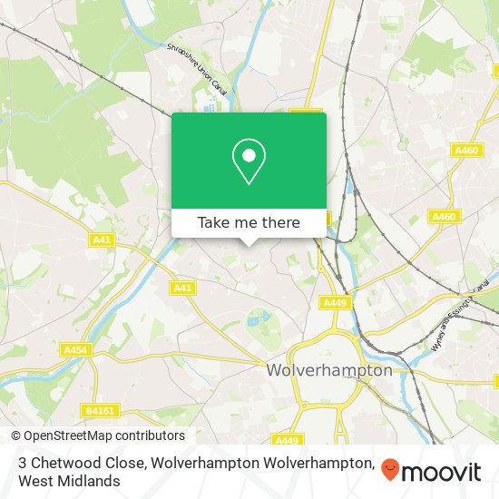 3 Chetwood Close, Wolverhampton Wolverhampton map