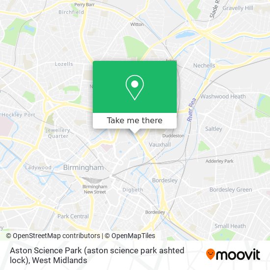 Aston Science Park (aston science park ashted lock) map