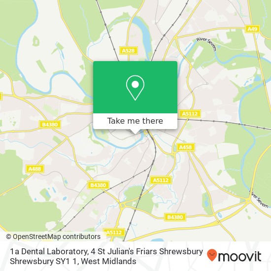 1a Dental Laboratory, 4 St Julian's Friars Shrewsbury Shrewsbury SY1 1 map