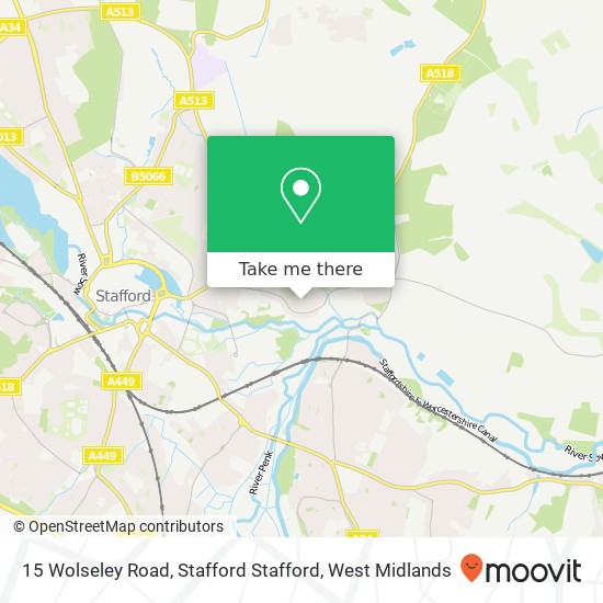 15 Wolseley Road, Stafford Stafford map