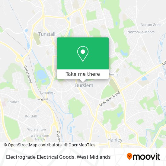 Electrograde Electrical Goods map
