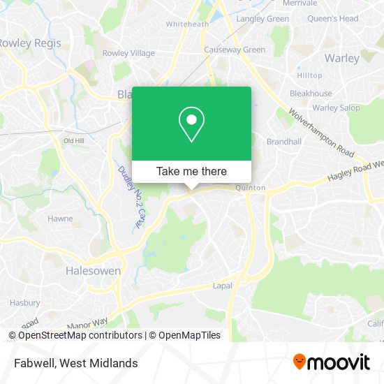 Fabwell map