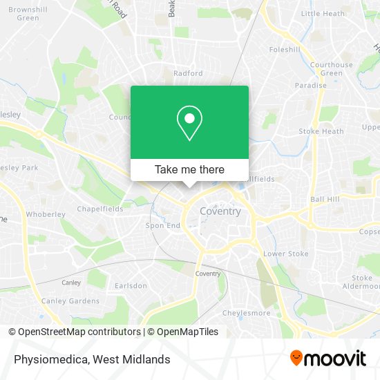 Physiomedica map
