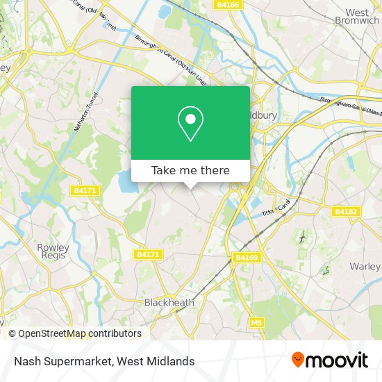 Nash Supermarket map
