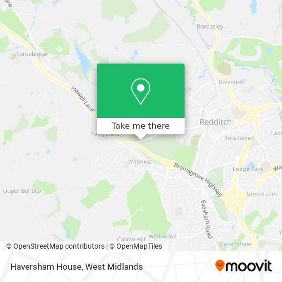 Haversham House map