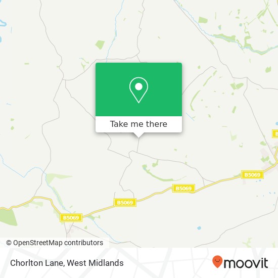 Chorlton Lane map