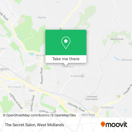 The Secret Salon map