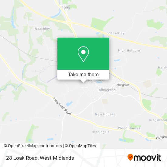 28 Loak Road map