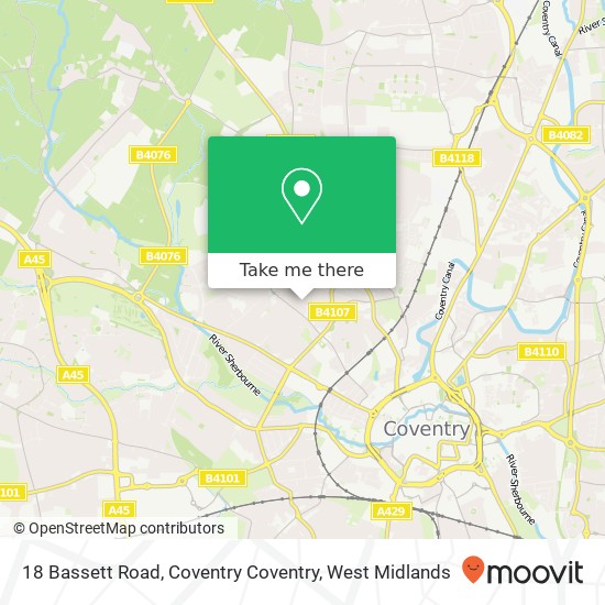 18 Bassett Road, Coventry Coventry map