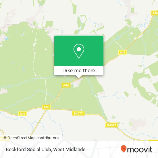 Beckford Social Club map