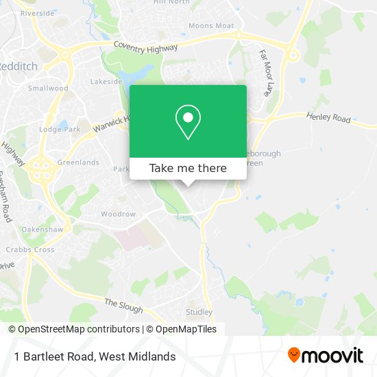 1 Bartleet Road map