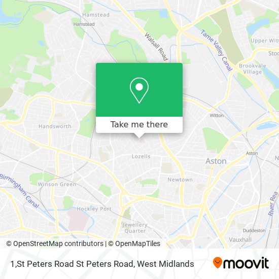 1,St Peters Road St Peters Road map