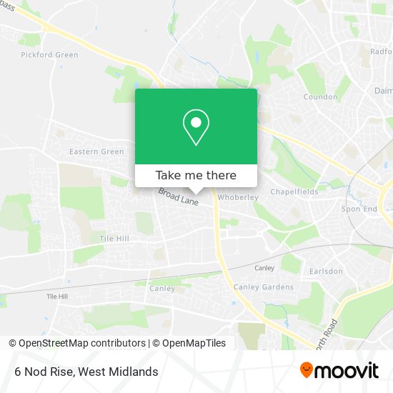 6 Nod Rise map