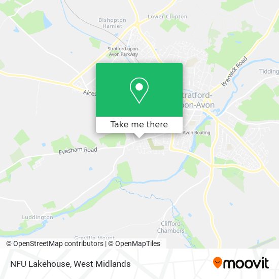 NFU Lakehouse map