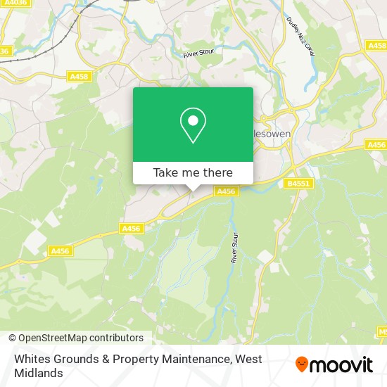 Whites Grounds & Property Maintenance map