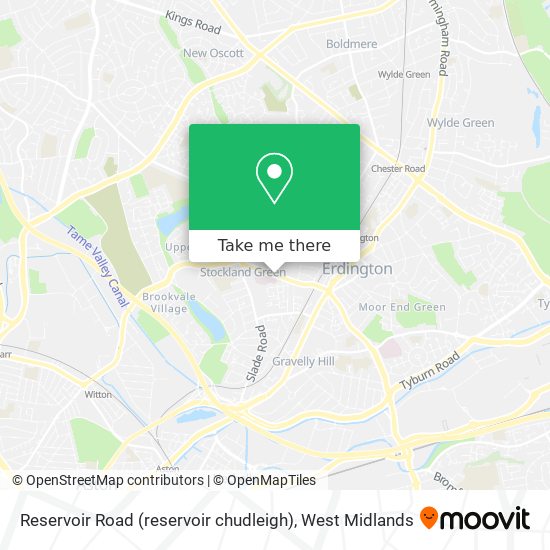 Reservoir Road (reservoir chudleigh) map