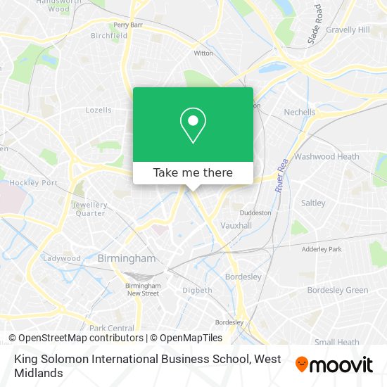 King Solomon International Business School map