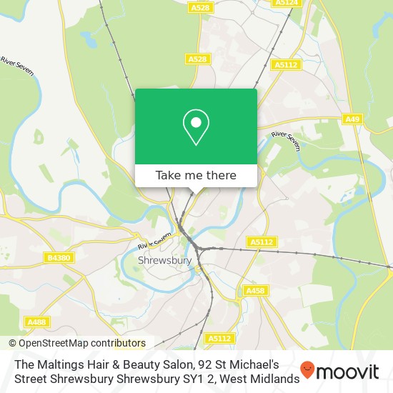 The Maltings Hair & Beauty Salon, 92 St Michael's Street Shrewsbury Shrewsbury SY1 2 map