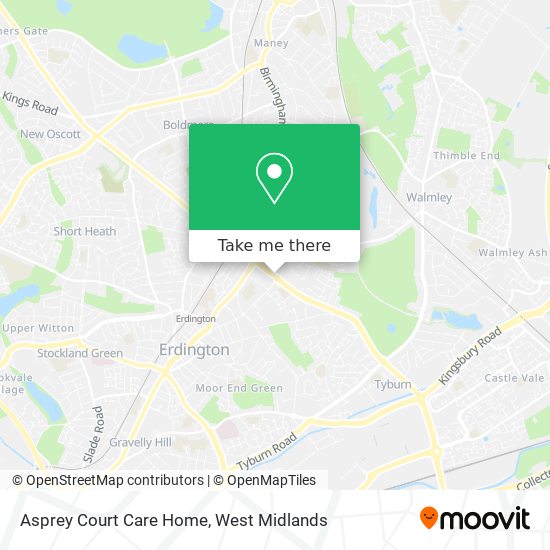 Asprey Court Care Home map