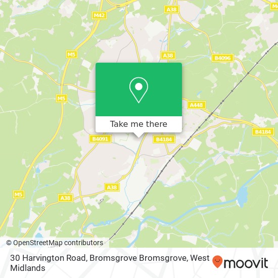 30 Harvington Road, Bromsgrove Bromsgrove map