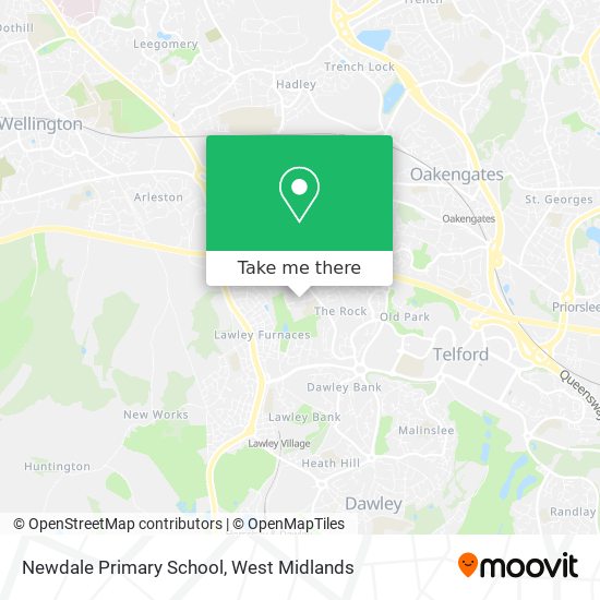 Newdale Primary School map