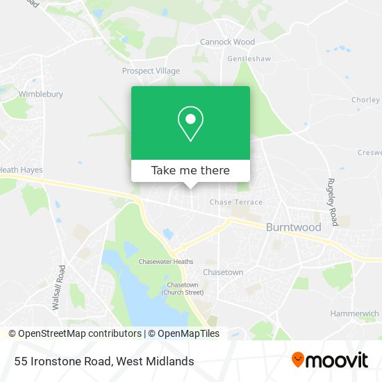 55 Ironstone Road map