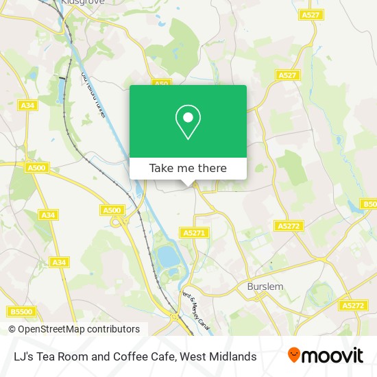 LJ's Tea Room and Coffee Cafe map
