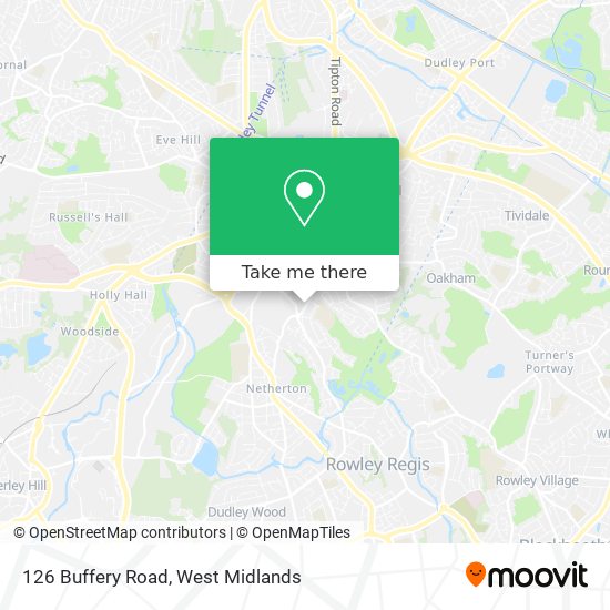 126 Buffery Road map